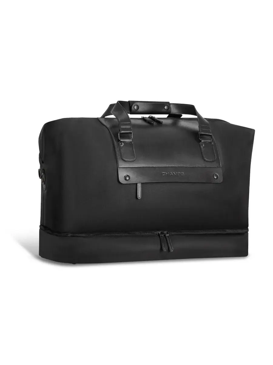 Дорожная сумка Onyx Collection с USB-портом Champs — изображение 2 из 11, черный