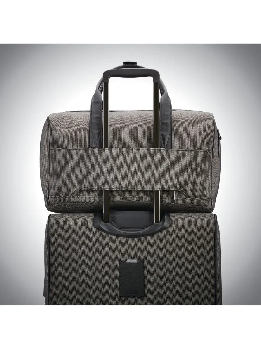 Дорожная сумка среднего размера Herringbone DLX 19 Duffel Hartmann — изображение 3 из 4, черный
