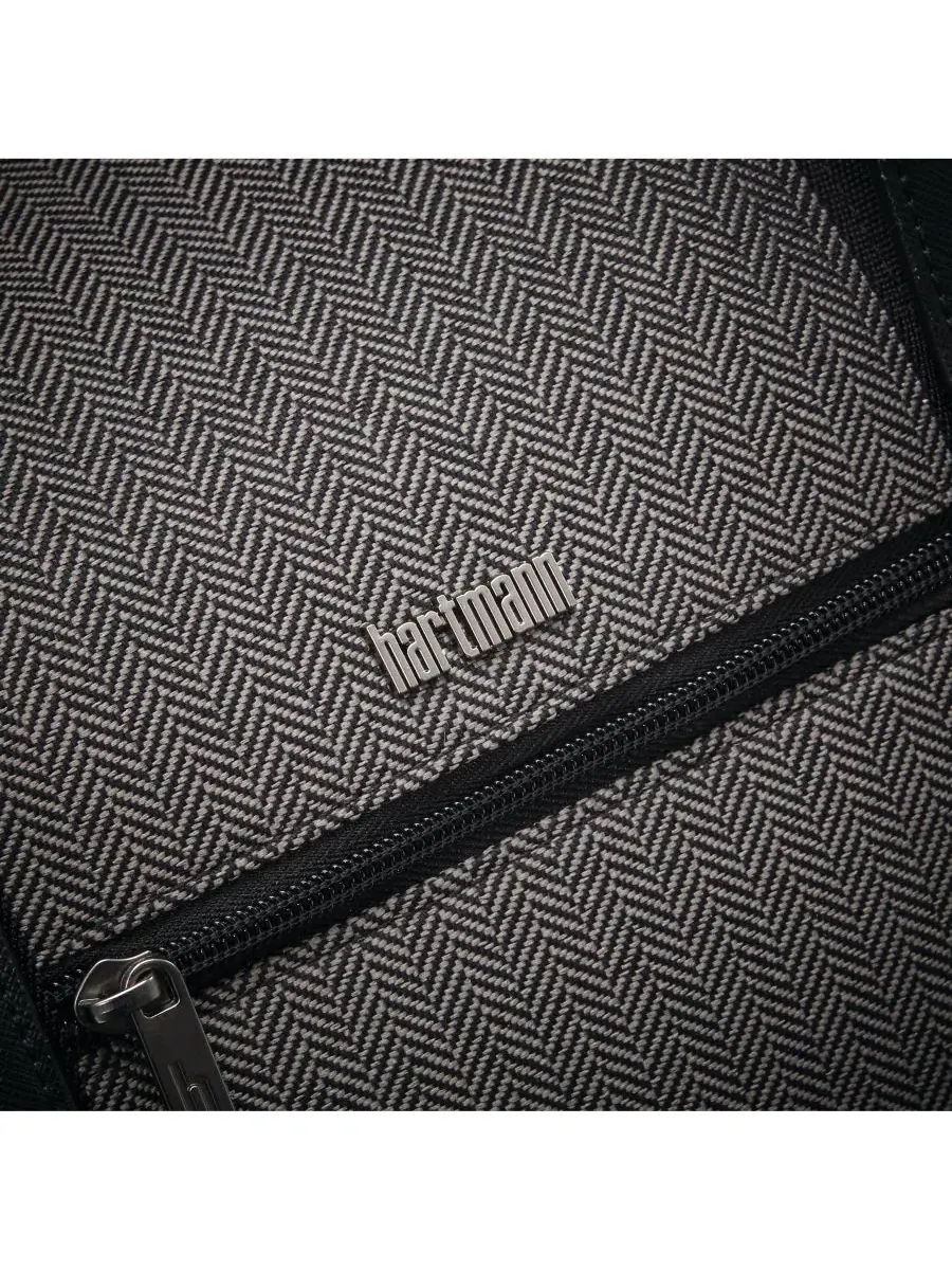 Дорожная сумка среднего размера Herringbone DLX 19 Duffel Hartmann — изображение 4 из 4, черный