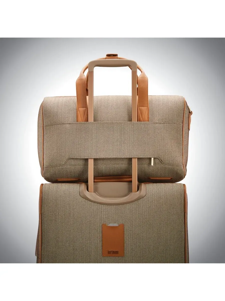 Дорожная сумка Hartmann Herringbone DLX 19" Duffel, Terracotta Herringbone — изображение 3 из 4