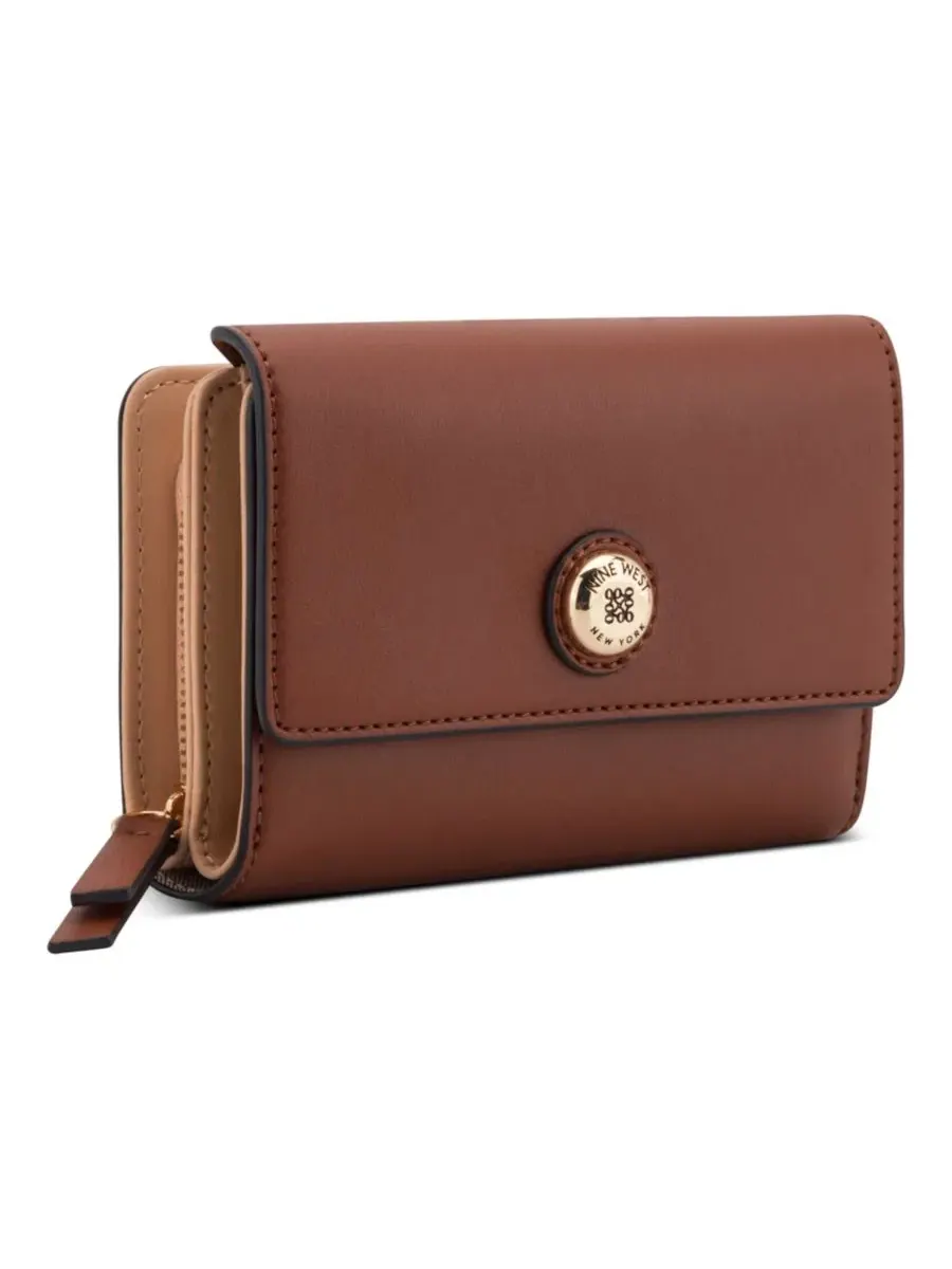 Мини-кошелек Trista French Nine West — изображение 3 из 4, орех
