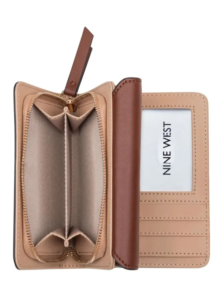 Мини-кошелек Trista French Nine West — изображение 4 из 4, орех