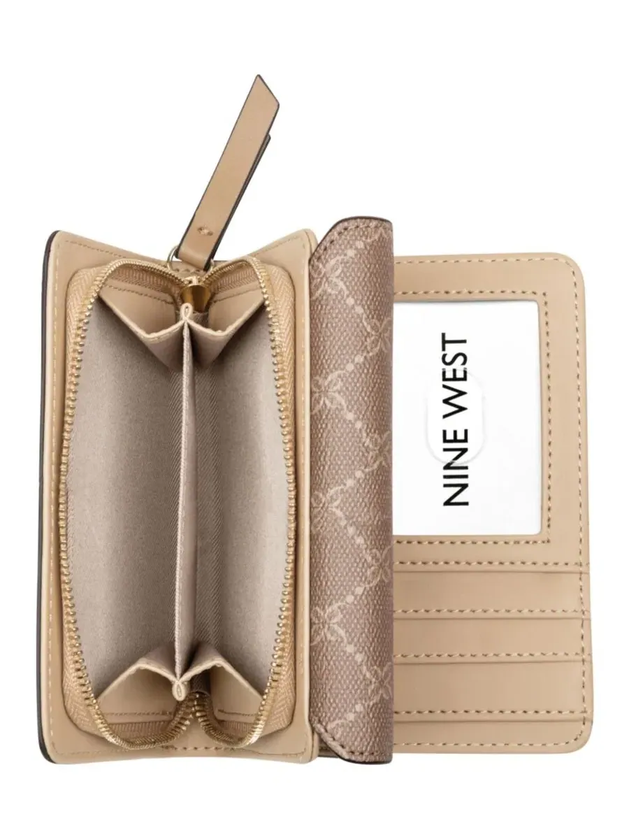Мини-кошелек Trista French Mini Wallet Nine West — изображение 4 из 4, сиенна