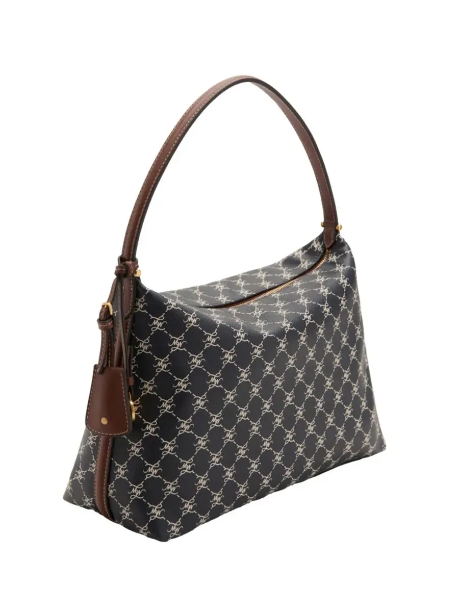 Небольшая сумка через плечо с принтом, модель Small Logo Shoulder Bag MANGO