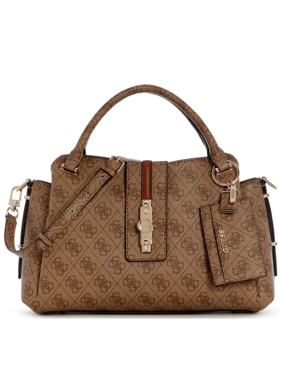 Сумка-шопер GUESS Yvonne Logo Girlfriend Medium Satchel