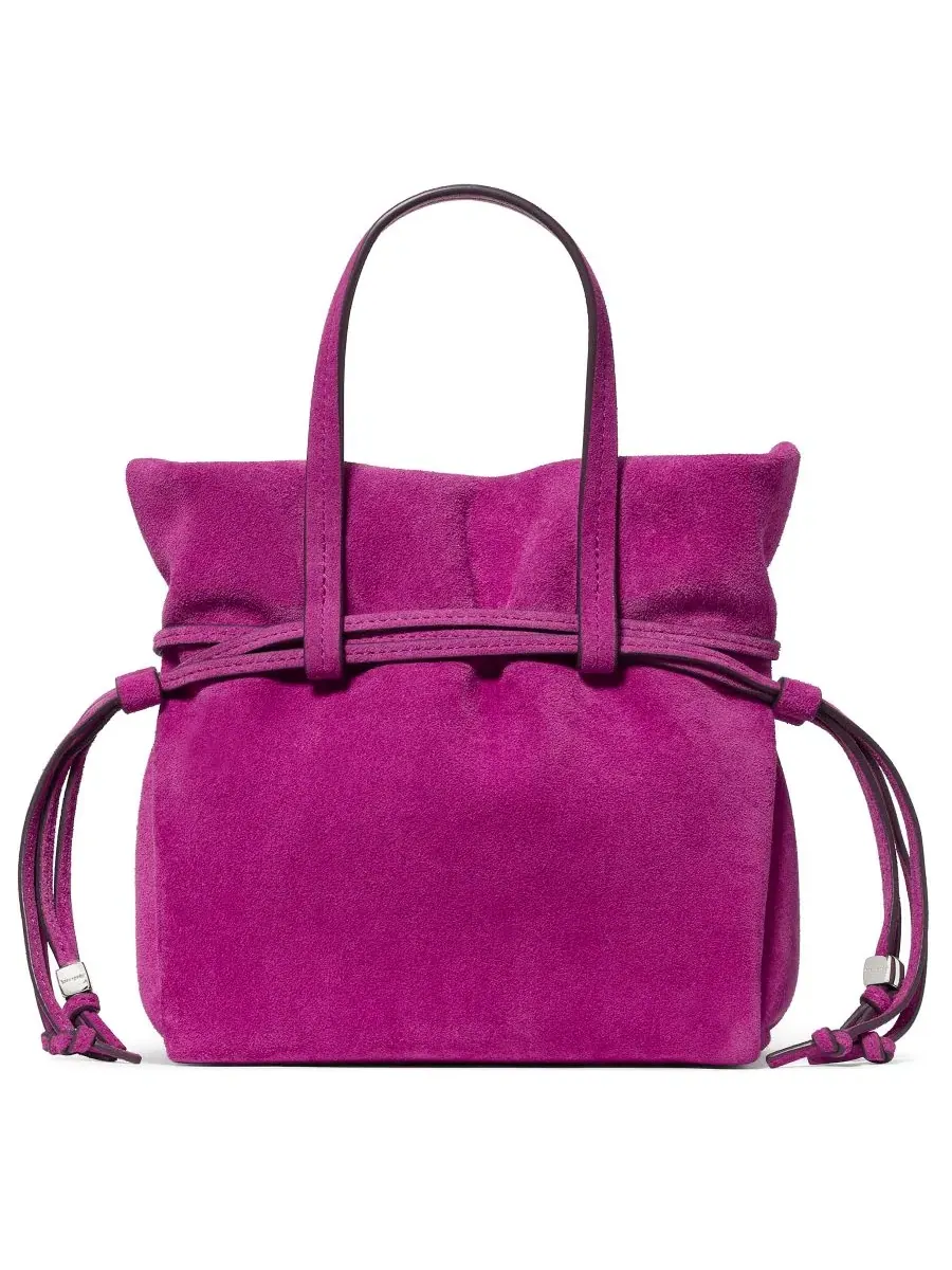 Сумка-шопер Rio Suede Mini Tote kate spade new york — изображение 2 из 7, коричневый