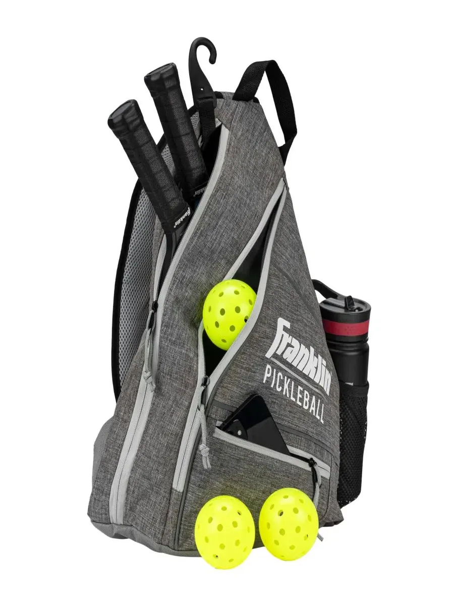 Сумка-слинг для пиклбола Pickleball Sling Bag Franklin Sports — изображение 2 из 3, серый