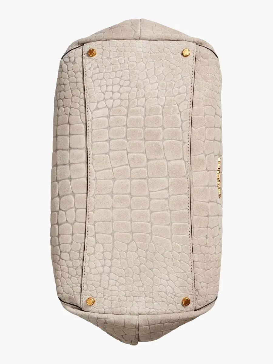 Сумка через плечо Glenwood Croco Suede Extra Large Donna Karan New York — изображение 5 из 5, многоцветный