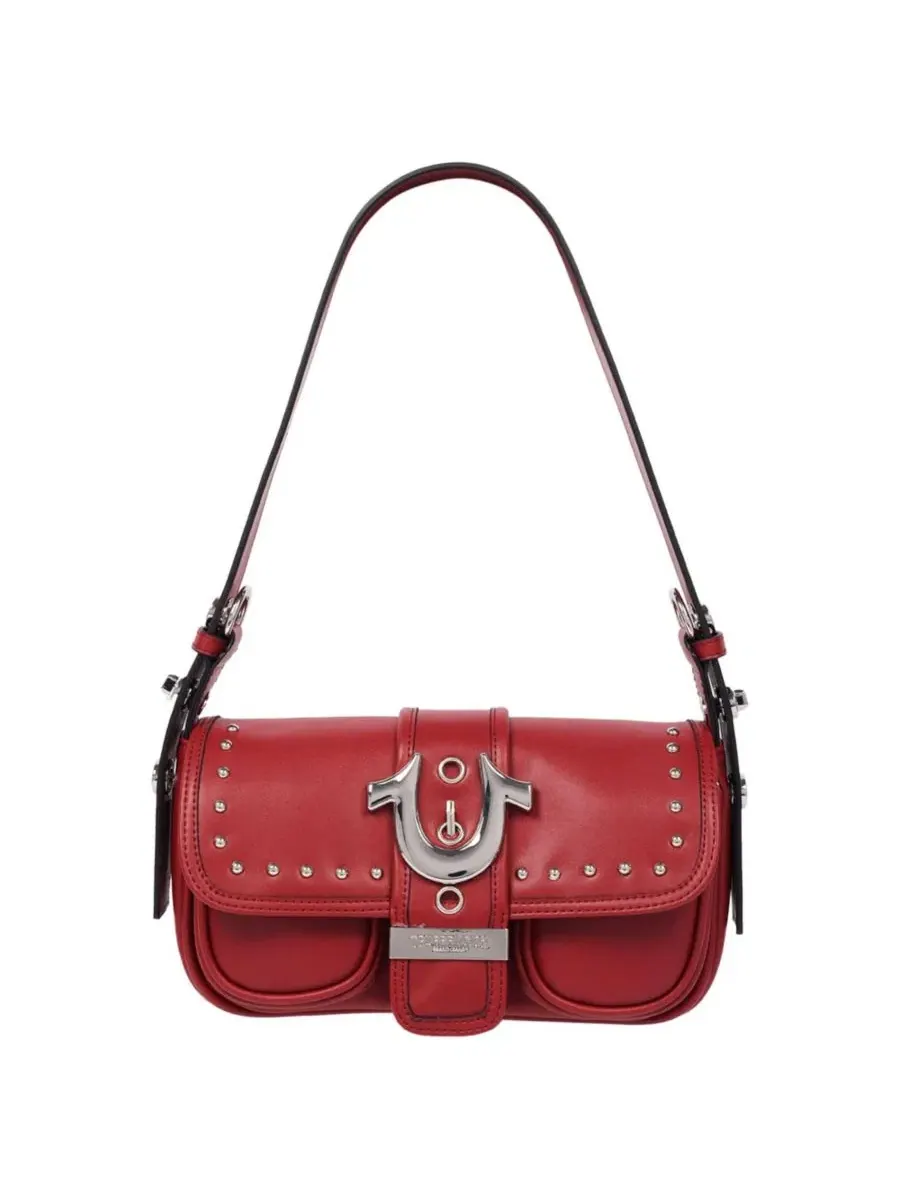 Сумка через плечо с заклепками Smooth Moto True Religion