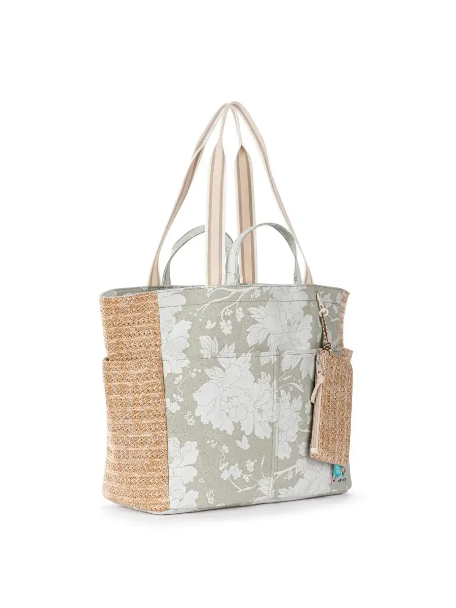 Сумка-шопер Cassia Beach Tote Sakroots — изображение 2 из 3, фиолетовый