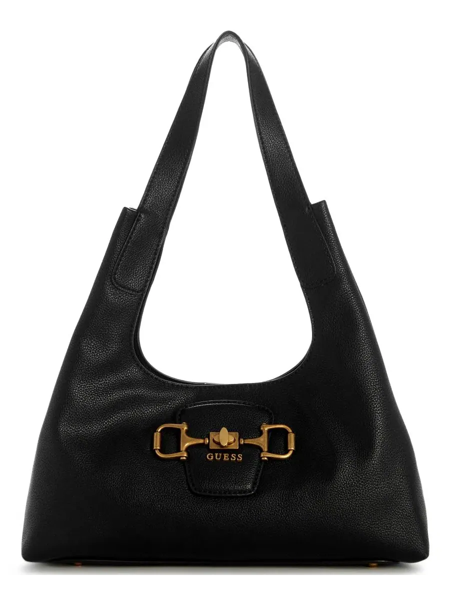 Сумка-хобо среднего размера с плечевым ремнем Sunset Medium Hobo GUESS