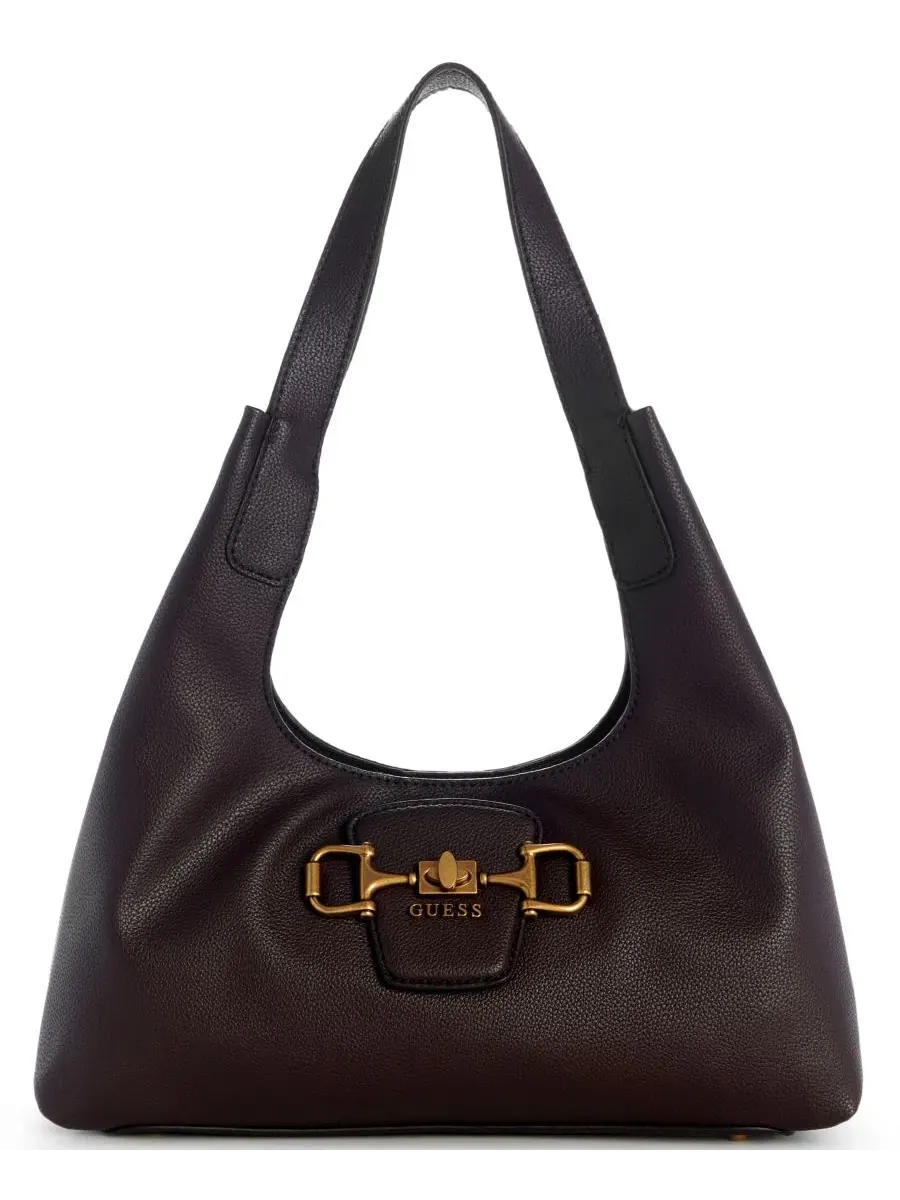 Сумка-хобо среднего размера Sunset Medium с плечевым ремнем GUESS