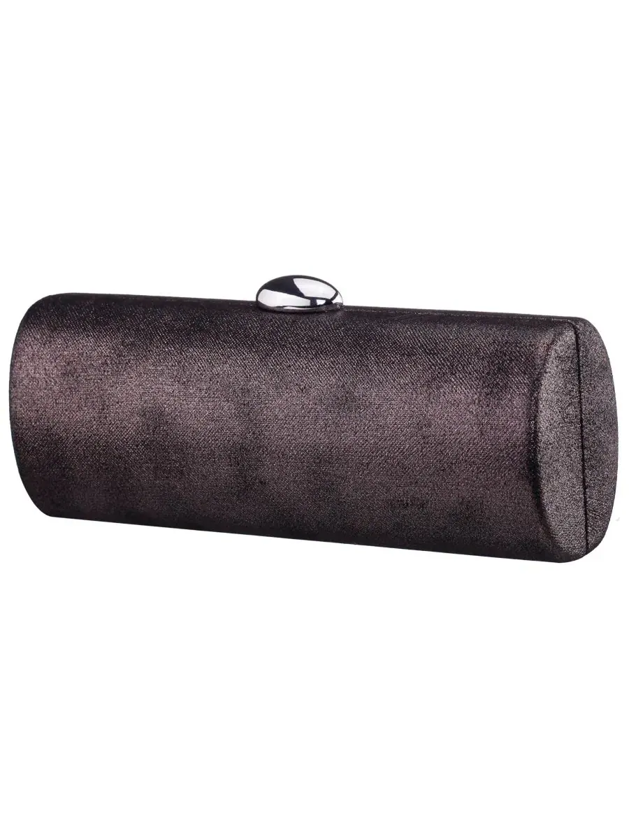 Маленькая сумочка-клатч Xandra Barrel Minaudiere Nina — изображение 3 из 8, серый
