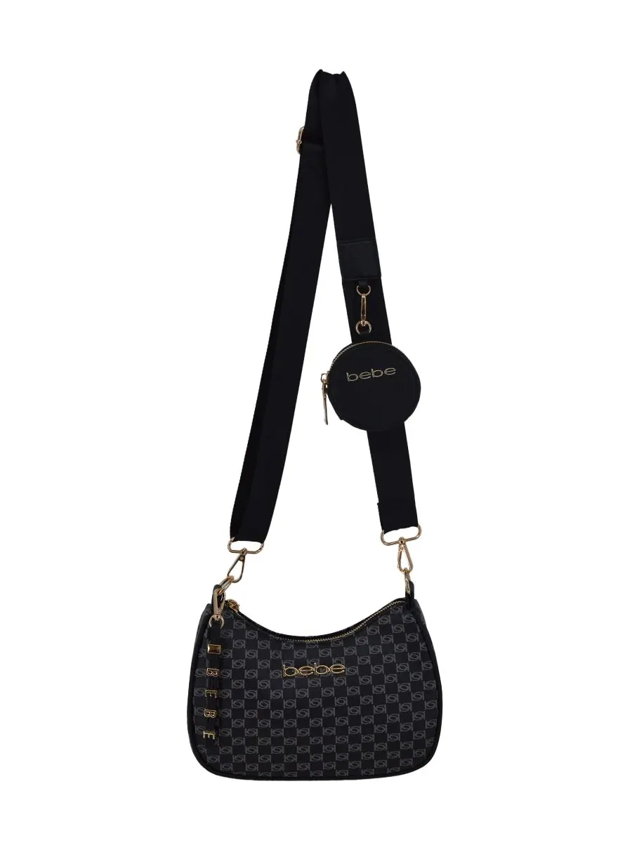 Женская маленькая сумка через плечо Adela Monogram Bebe