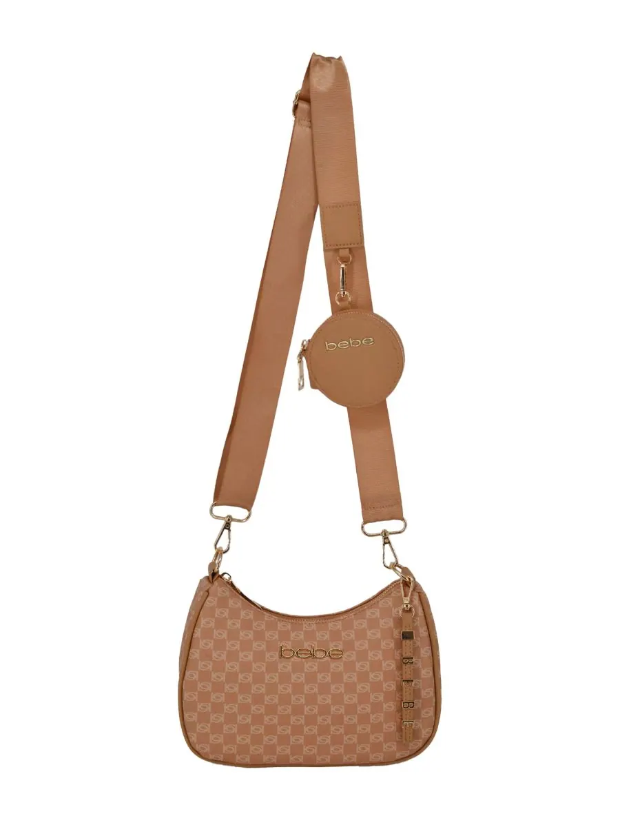 Женская маленькая сумка через плечо Adela Monogram Bebe