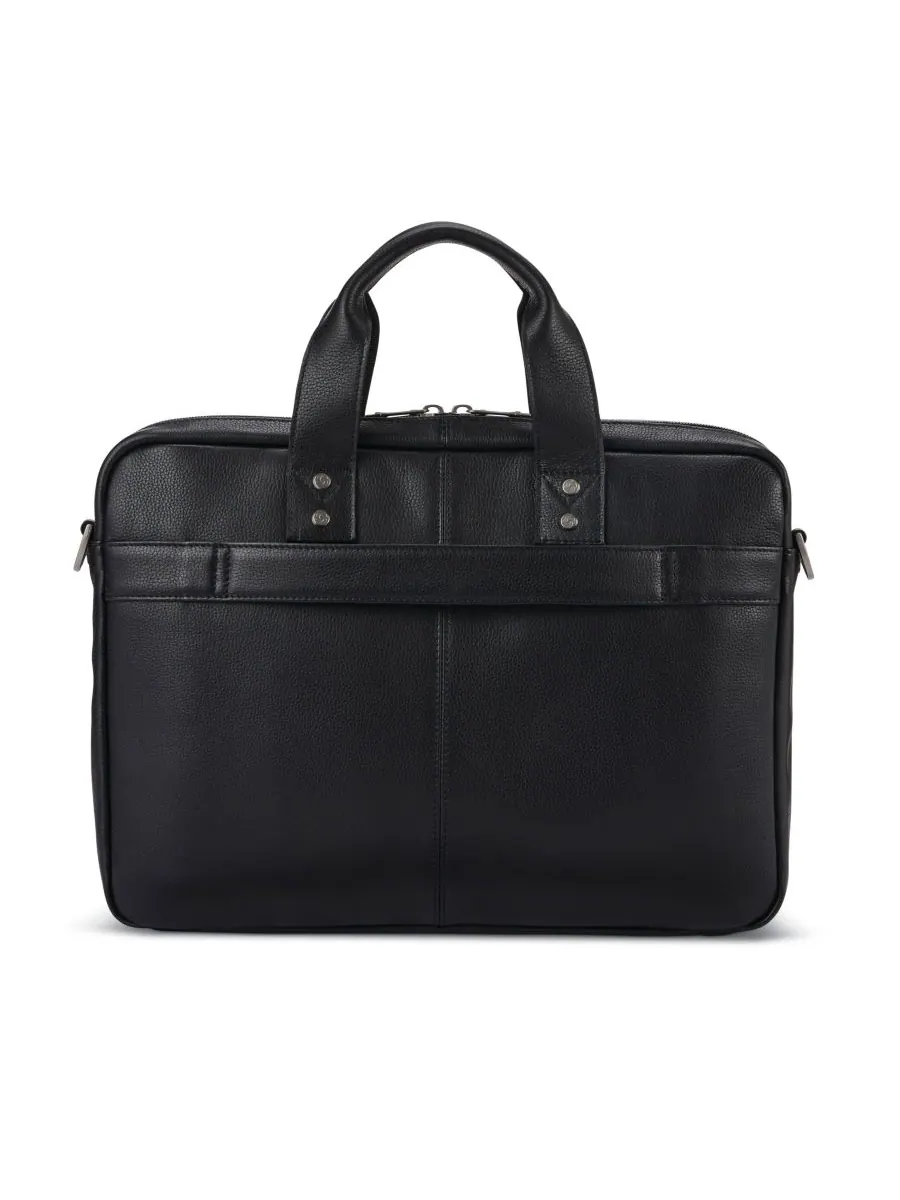 Классические кожаные узкие трусы Samsonite — изображение 3 из 6, черный