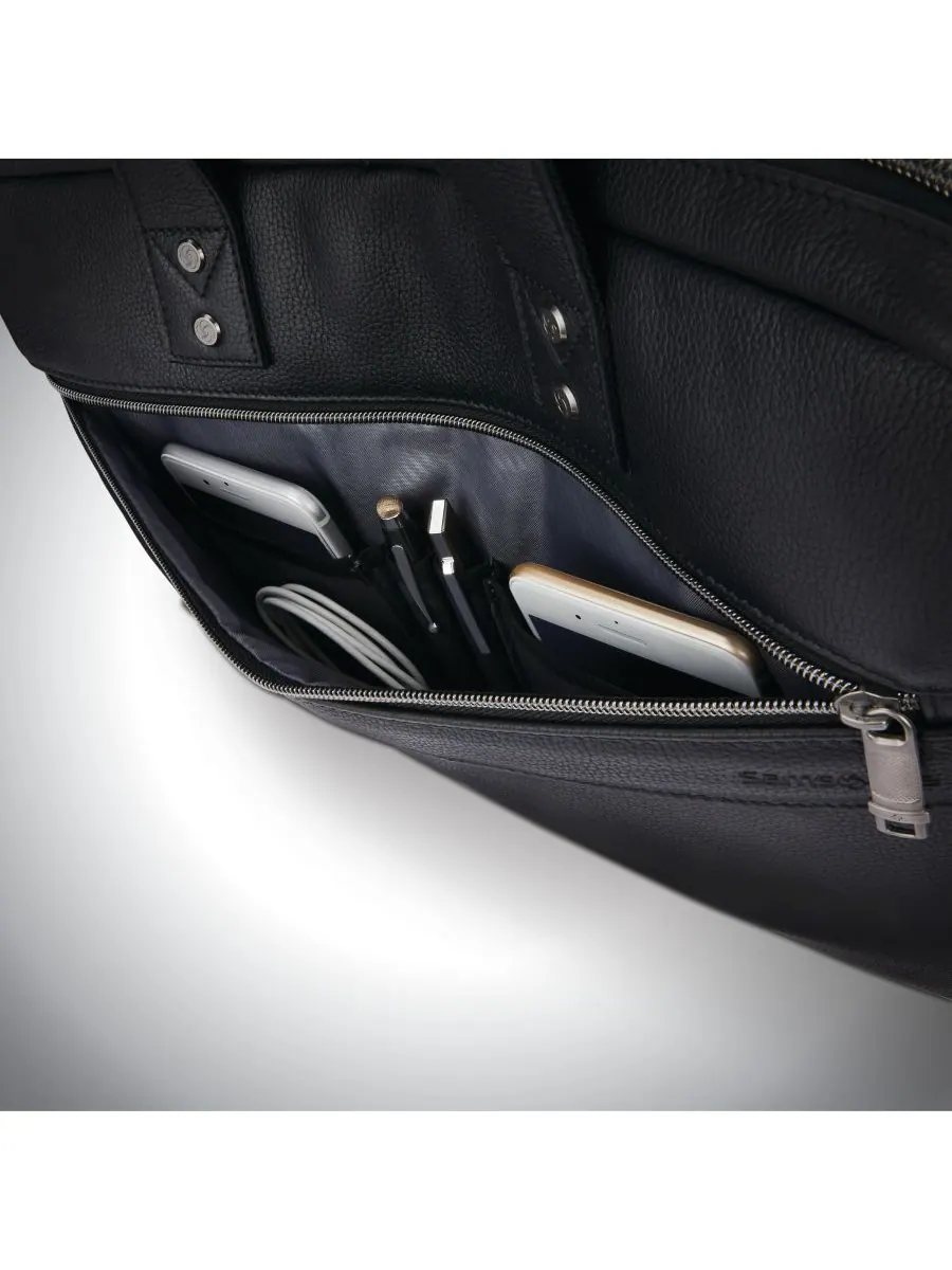 Классические кожаные узкие трусы Samsonite — изображение 5 из 6, черный