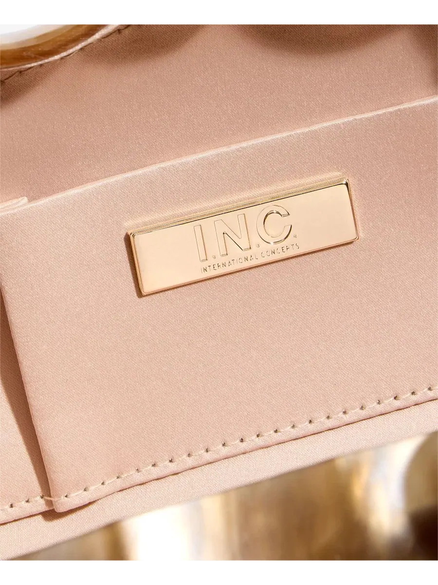 Клатч-минаудиер с цепочкой I.N.C. International Concepts — изображение 7 из 7, золотистый