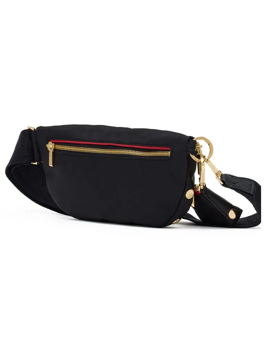 Поясная сумка Charles Belt Small Crossbody Hammitt — изображение 3 из 7, черный/золотистый