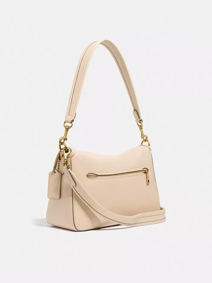 Кожаная сумка через плечо Tabby COACH — изображение 3 из 4, слоновая кость
