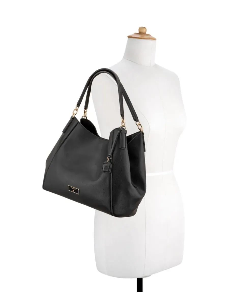 Сумка через плечо Deacon Triple Compartment Nine West — изображение 5 из 5, черный