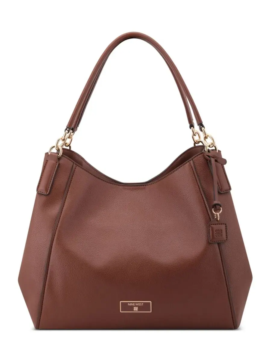 Сумка-шоппер Deacon Triple Compartment Large Shoulder Bag Nine West — изображение 1 из 5, орех