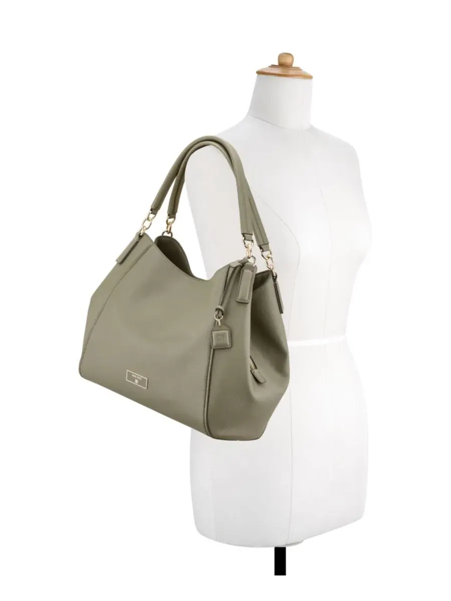 Сумка-шопер Deacon Triple Compartment Large Shoulder Bag Nine West — изображение 5 из 5, лоден