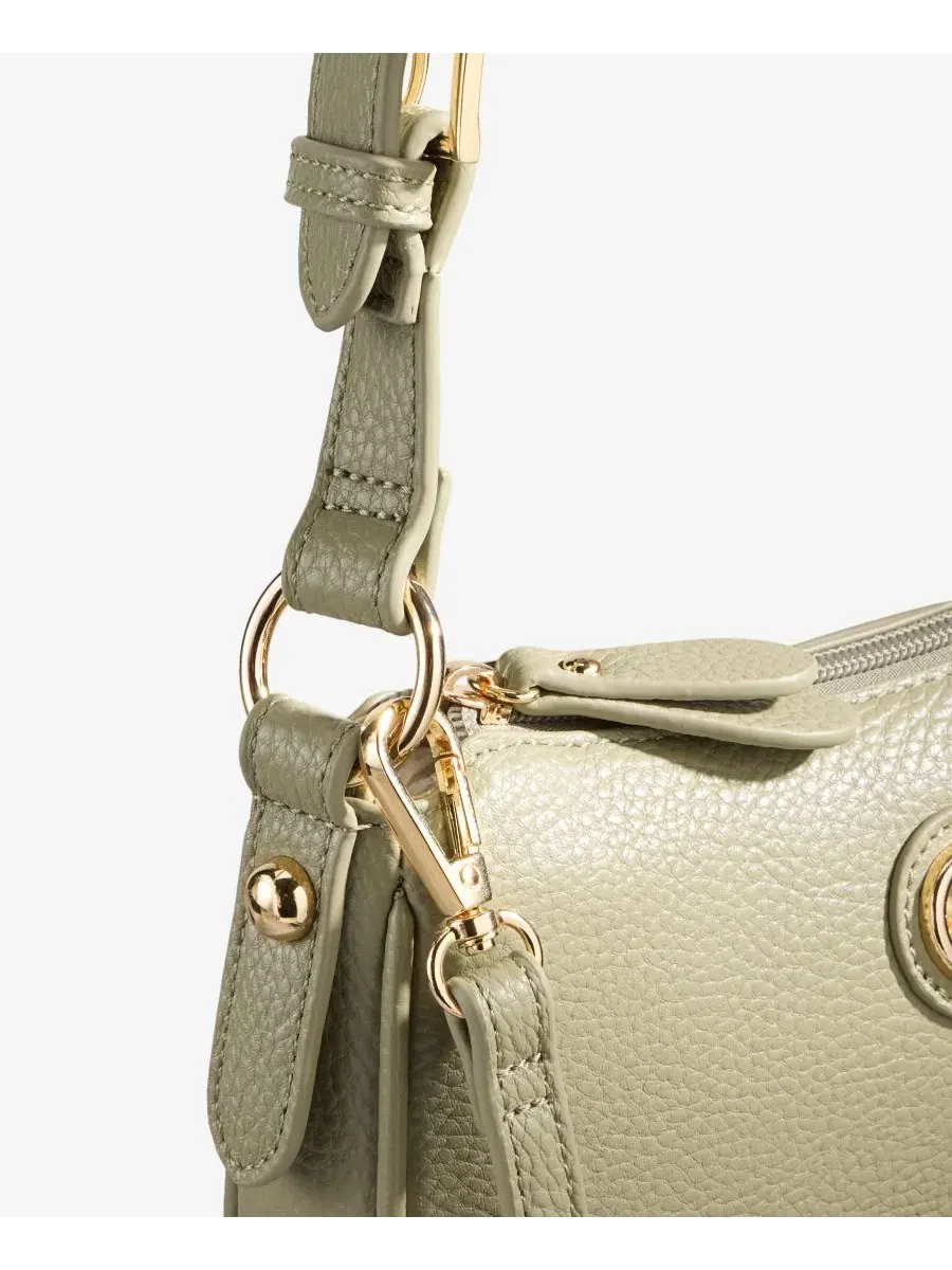 Мини-сумка Giani Bernini Pebble Baguette, Lemon Pepp — изображение 3 из 7