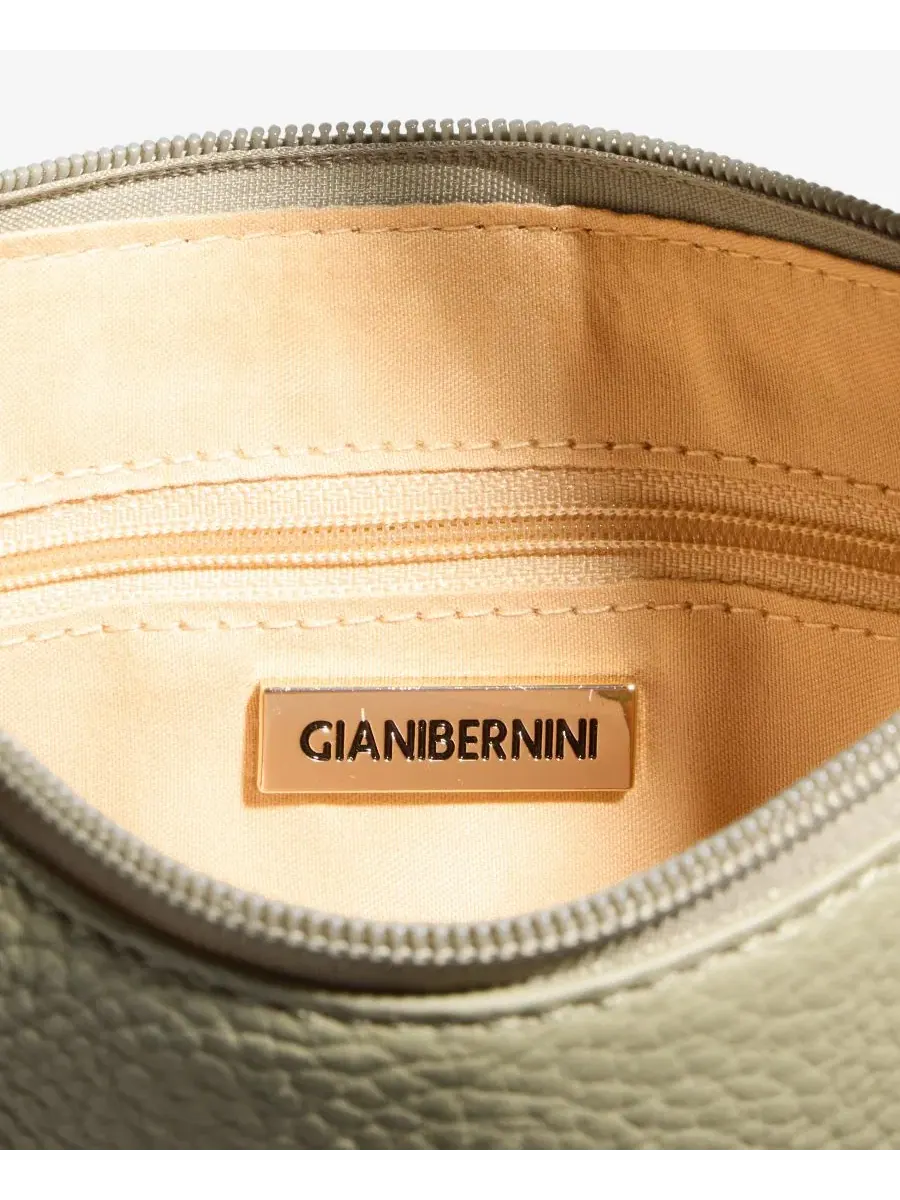 Мини-сумка Giani Bernini Pebble Baguette, Lemon Pepp — изображение 5 из 7