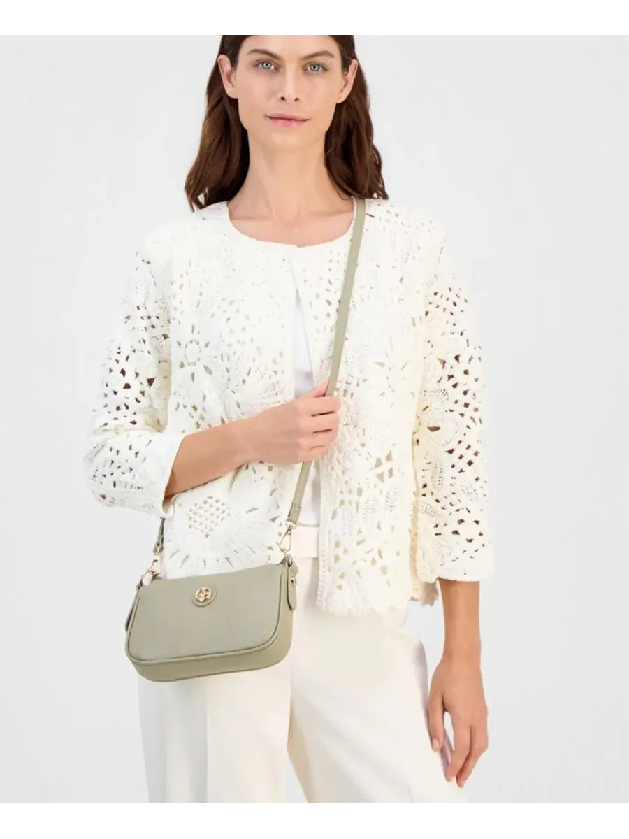 Мини-сумка Giani Bernini Pebble Baguette, Lemon Pepp — изображение 6 из 7