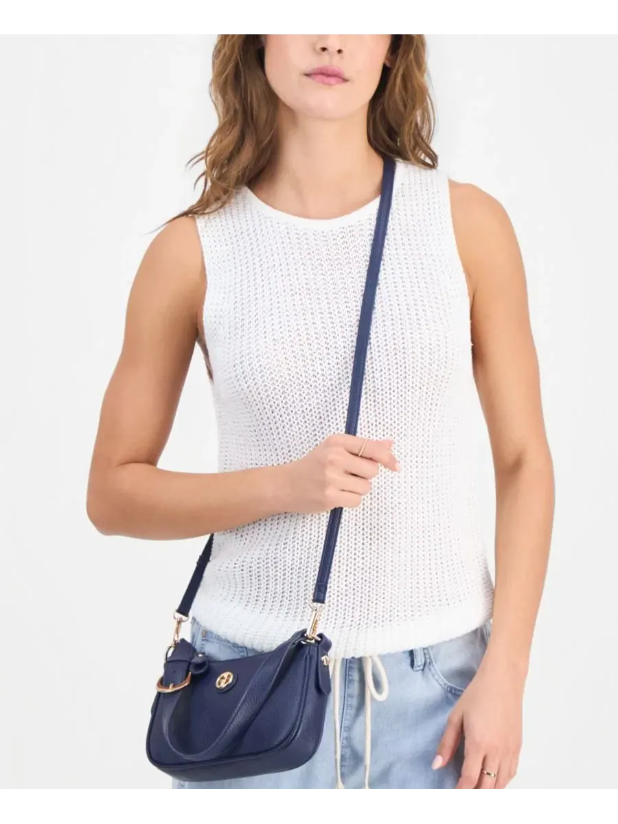 Мини-сумка-багет Pebble Baguette Giani Bernini — 2