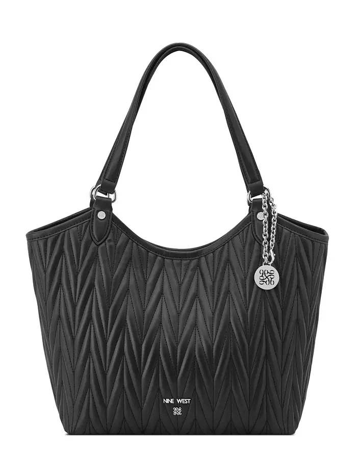 Jaslee Large 2 in 1 сумка-тоут Nine West — изображение 2 из 7, черный