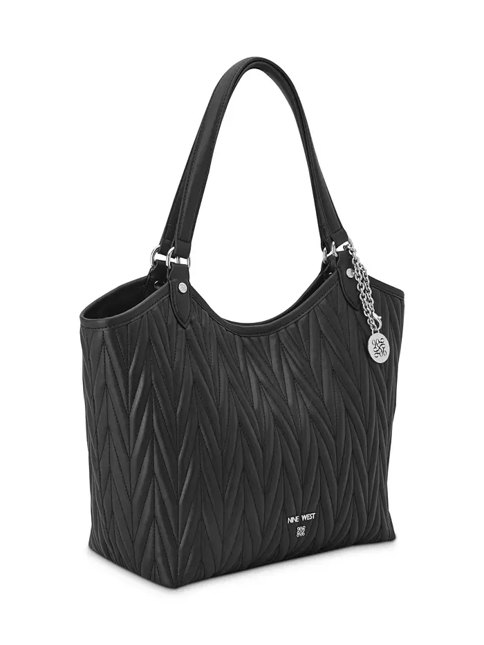 Jaslee Large 2 in 1 сумка-тоут Nine West — изображение 5 из 7, черный