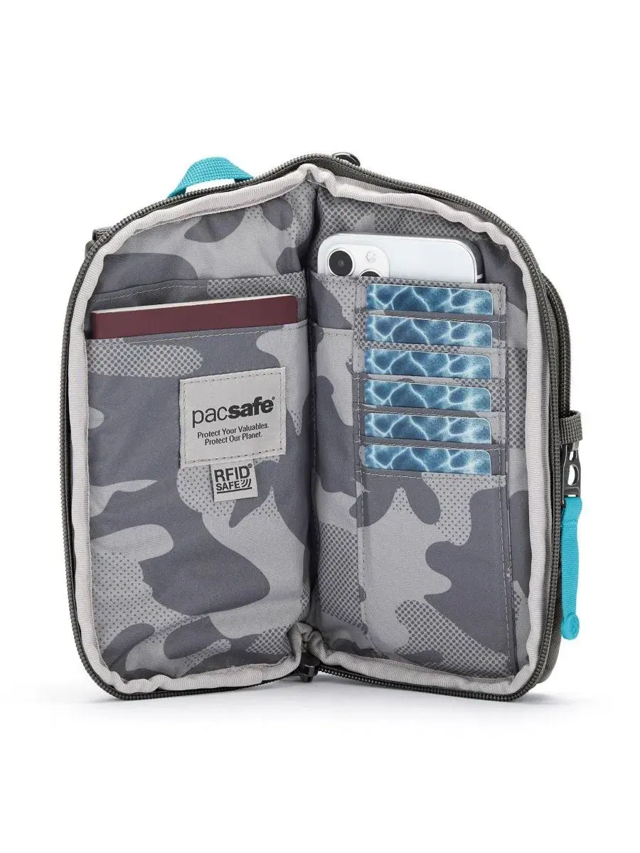 Сумка через плечо GO Tech Pacsafe — изображение 6 из 9, серый