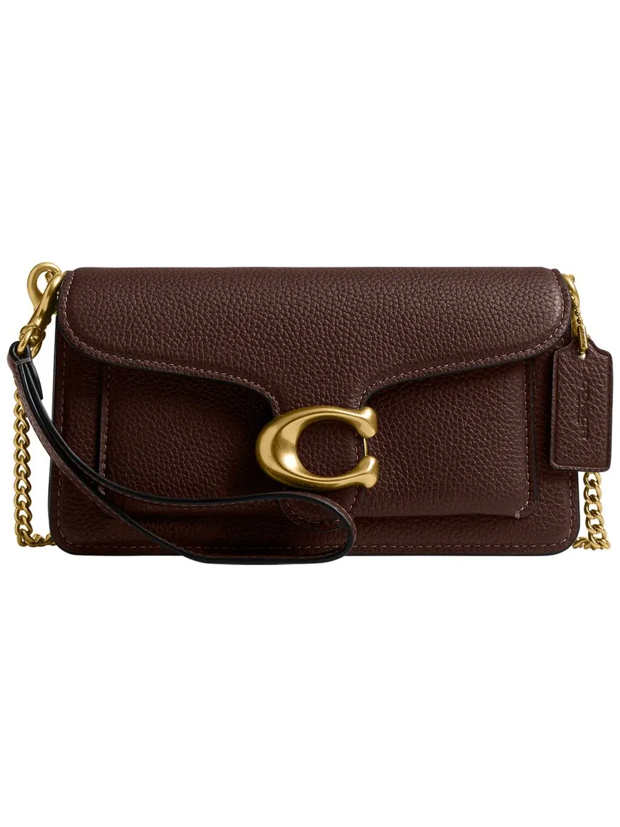 Сумка-кроссбоди COACH Tabby Mini из зернистой кожи с цепочкой