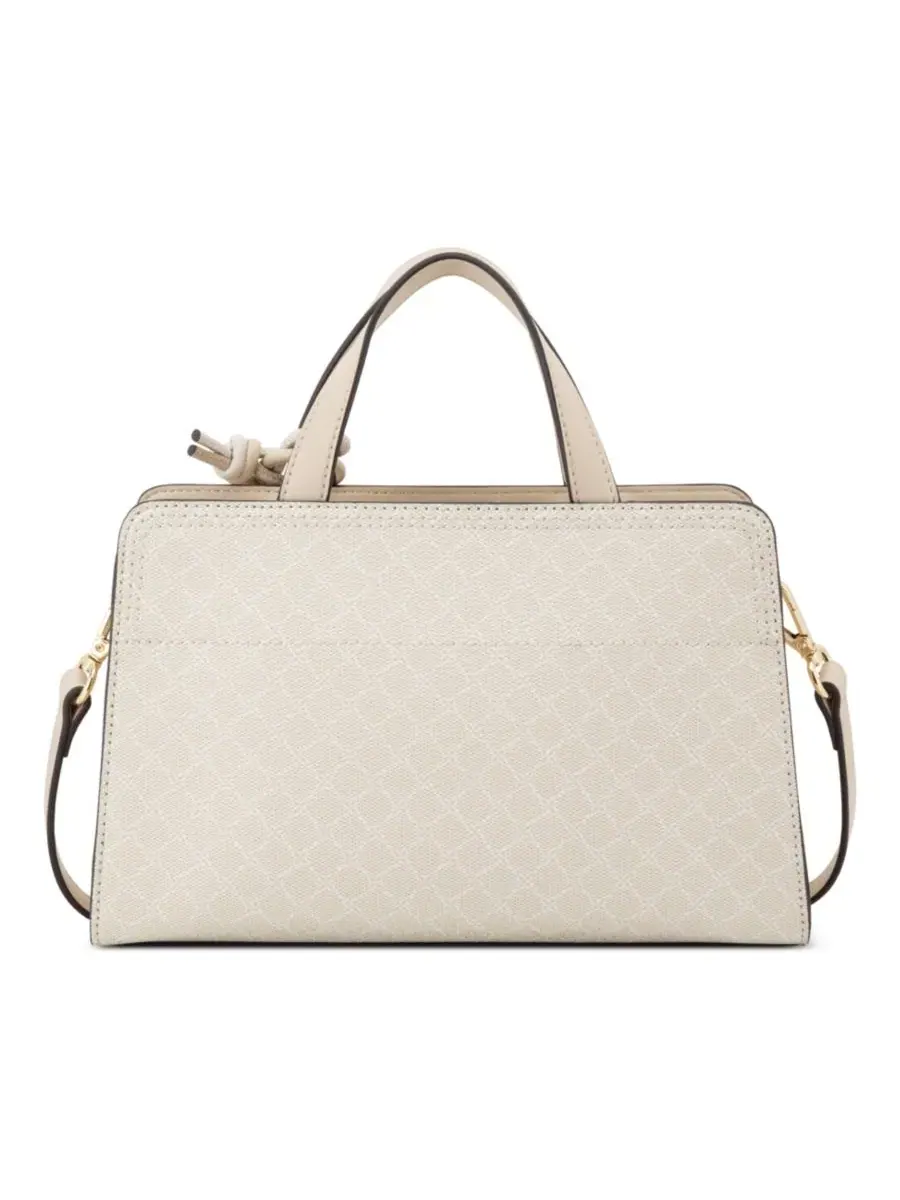 Мини-сэтчел кроссбоди Khora East West Small Satchel Crossbody Bag Nine West — изображение 3 из 5, кремовый бежевый