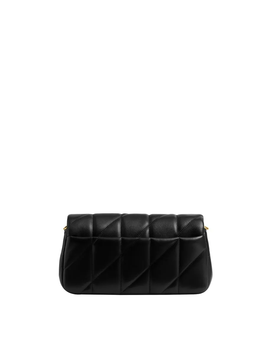 Стеганая мини-сумка через плечо COACH с цепочкой — 5