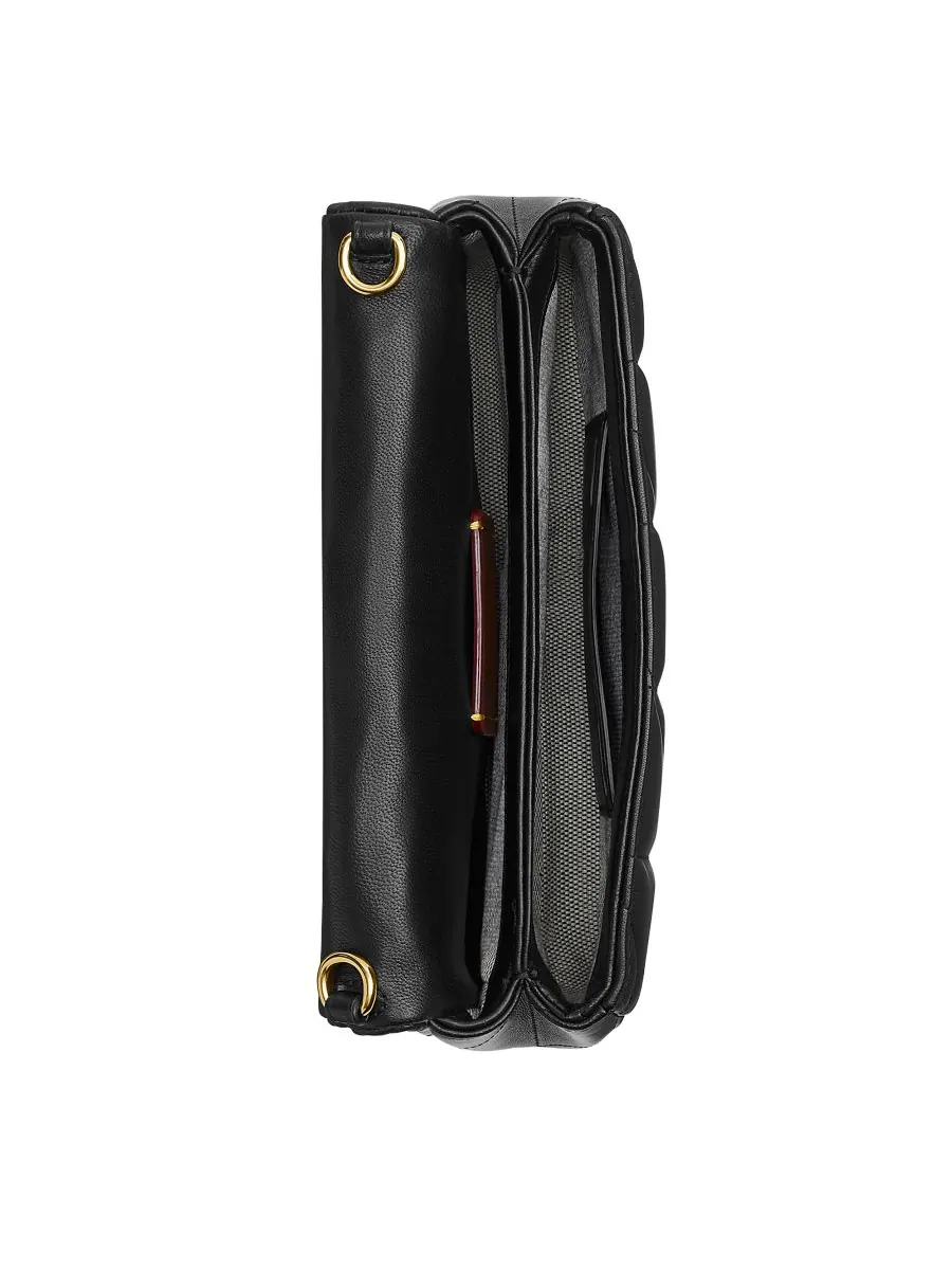 Стеганая мини-сумка через плечо COACH с цепочкой — 8