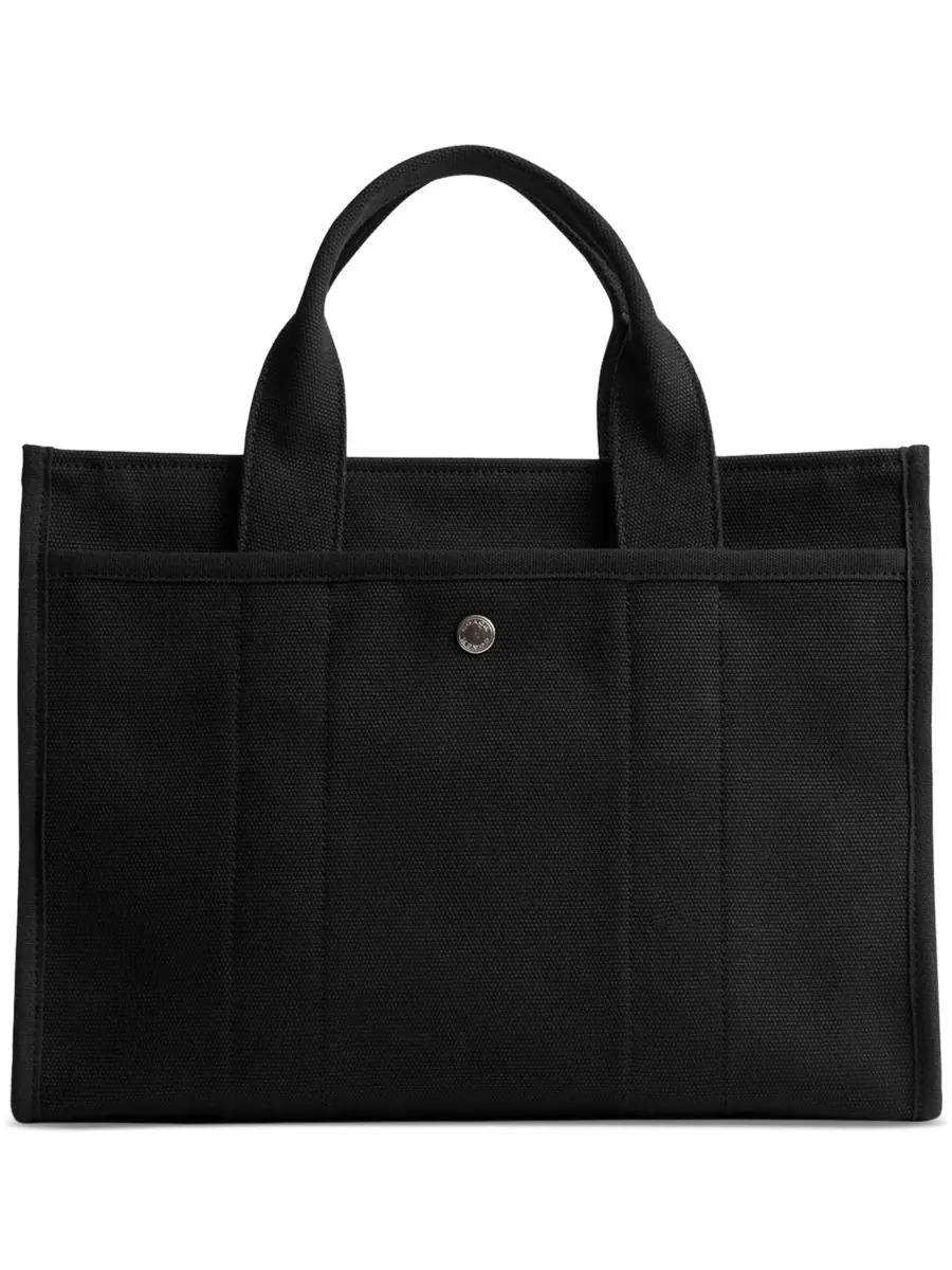 Сумка-тоут COACH Cargo Medium из парусины — изображение 2 из 6, черный