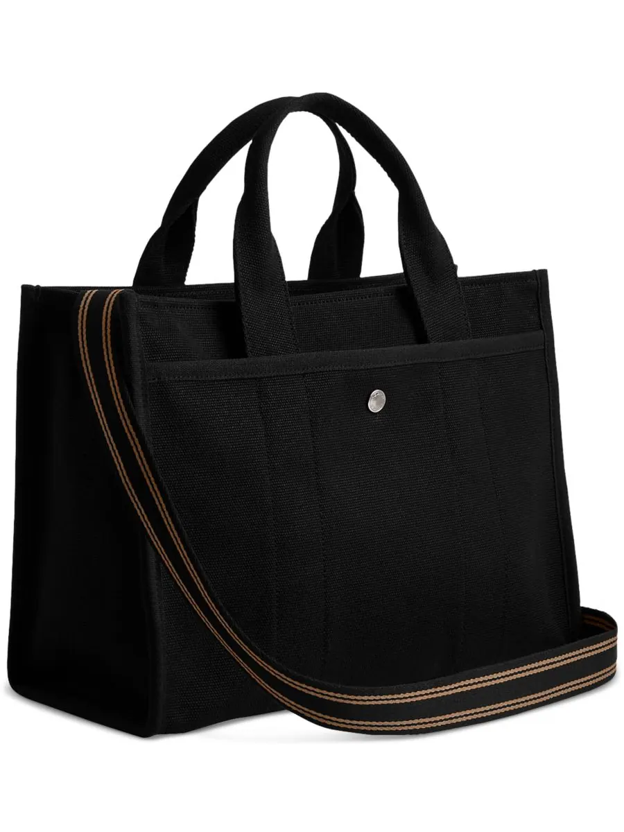 Сумка-тоут COACH Cargo Medium из парусины — изображение 4 из 6, черный