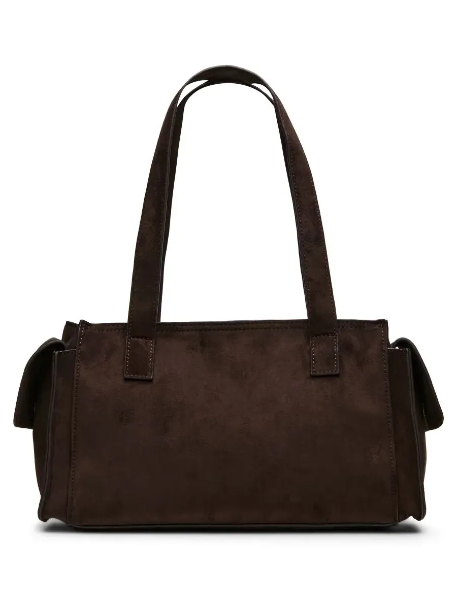 Сумка-шопер Taro Small Satchel Steve Madden — изображение 2 из 5, шоколад