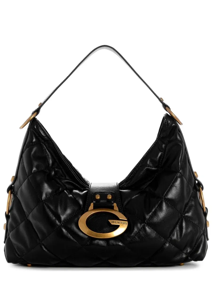Сумка через плечо с плетением Camden Large Shoulder Handbag GUESS