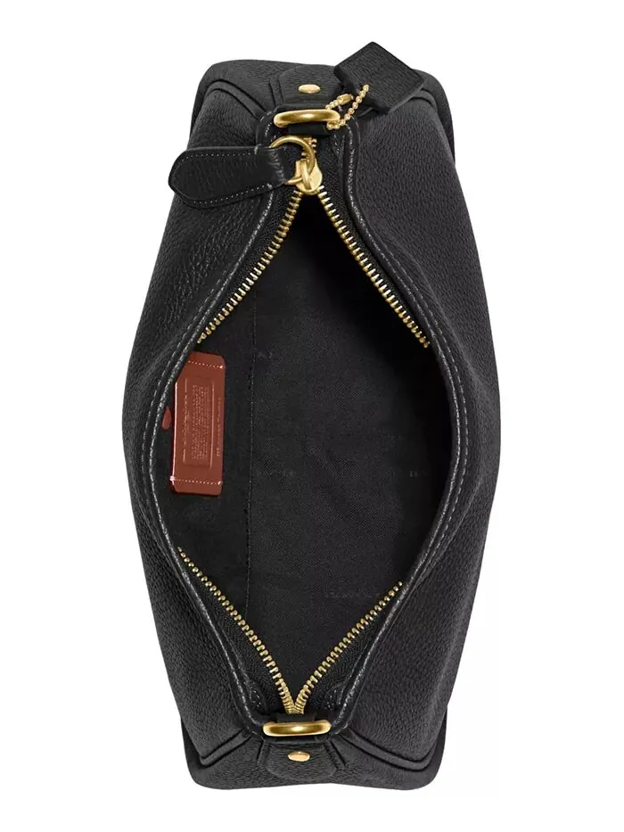 Кожаная сумка Cary Crossbody COACH — изображение 5 из 9, черный