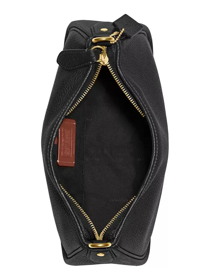 Кожаная сумка Cary Crossbody COACH — изображение 6 из 9, черный
