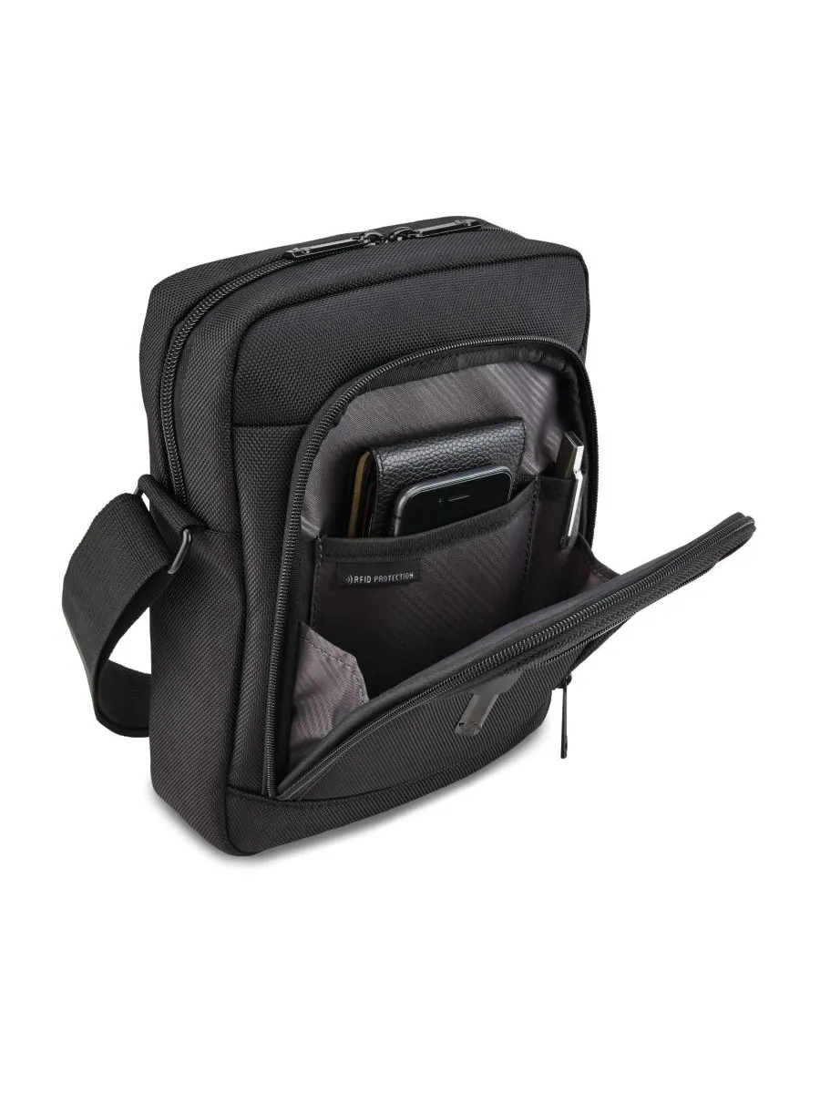 Классическая модель 2.0 RFID через плечо Samsonite — изображение 6 из 8, черный