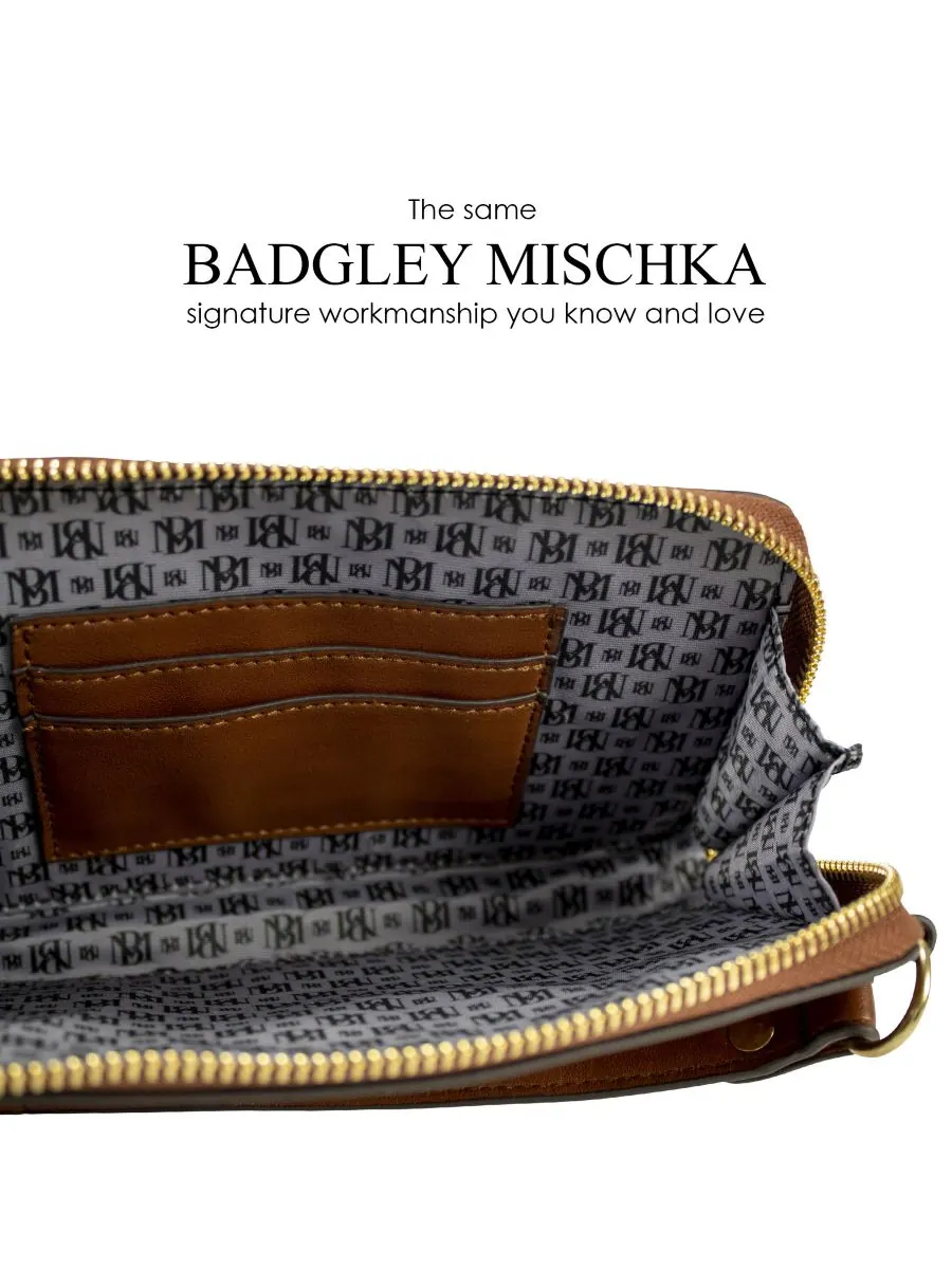 Поясная сумка из искусственной кожи Badgley Mischka — изображение 2 из 6, леопардовый