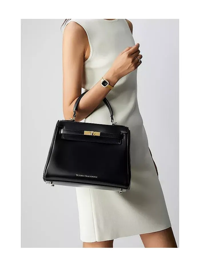 Сумка Victoria Handbag with Gold Hardware Victoria Hyde Victoria Hyde London — изображение 3 из 7, черный
