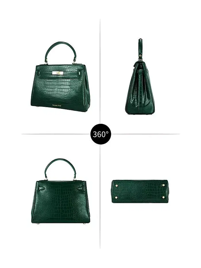 Сумка Victoria Handbag with Gold Hardware Victoria Hyde Victoria Hyde London — изображение 4 из 13, зеленый