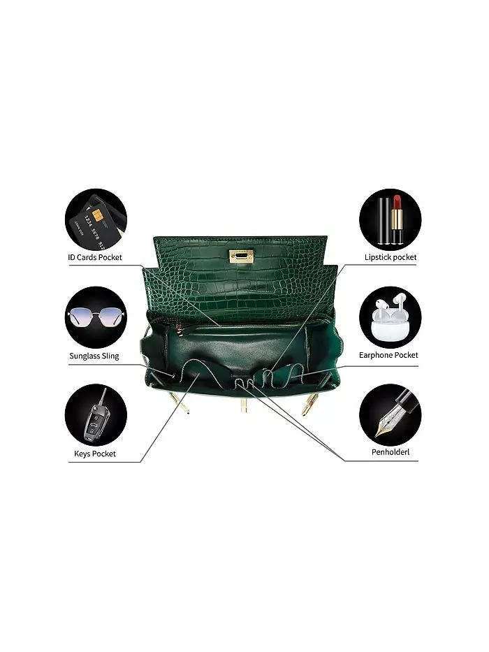 Сумка Victoria Handbag with Gold Hardware Victoria Hyde Victoria Hyde London — изображение 8 из 13, зеленый
