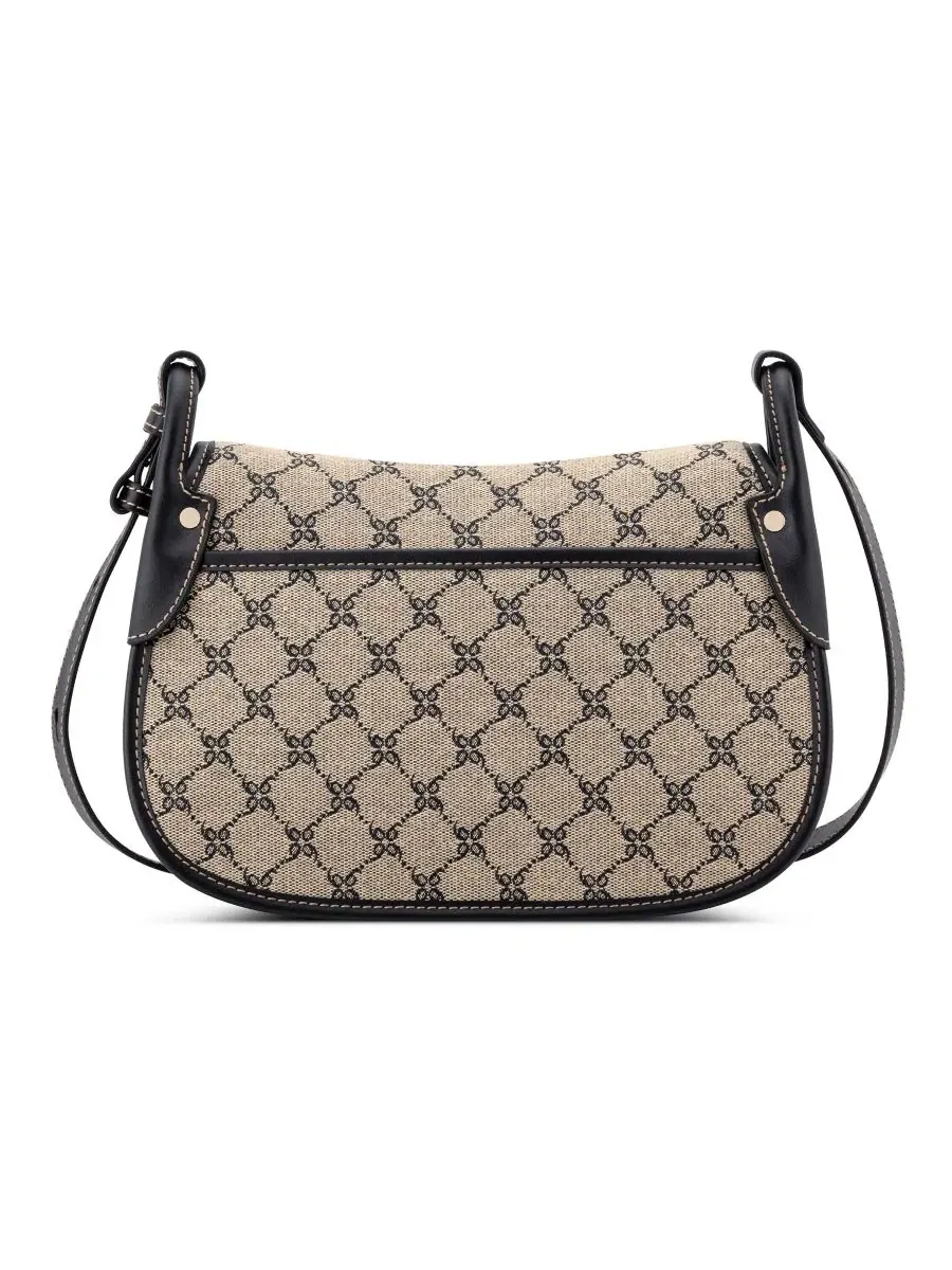 Сумка через плечо Cobel Convertible Flap Small Crossbody Nine West — изображение 2 из 4, натуральный/черный